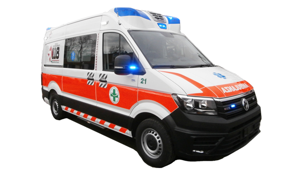 Nuovo Crafter ambulanza